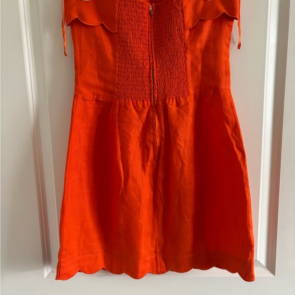 Reformation Linen Strapless Mini Dress – Size 8 - Picture 2 of 5